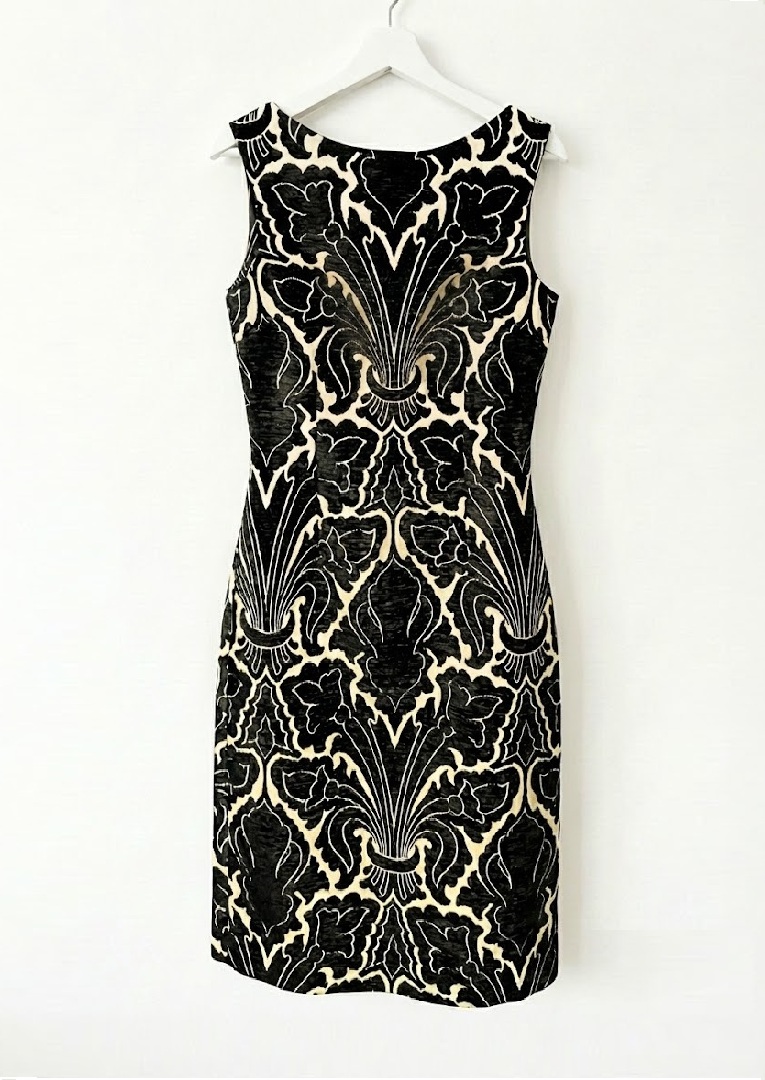 千鳥格子ワンピース